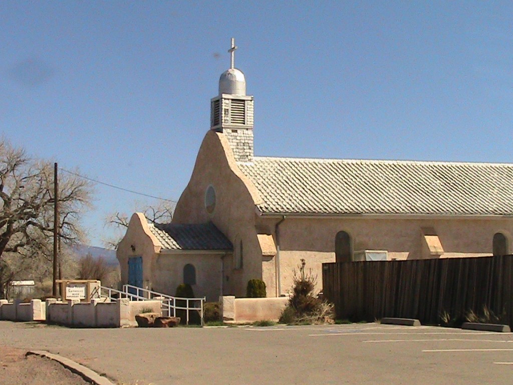 A church