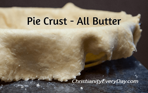Pie Crust – All Butter
