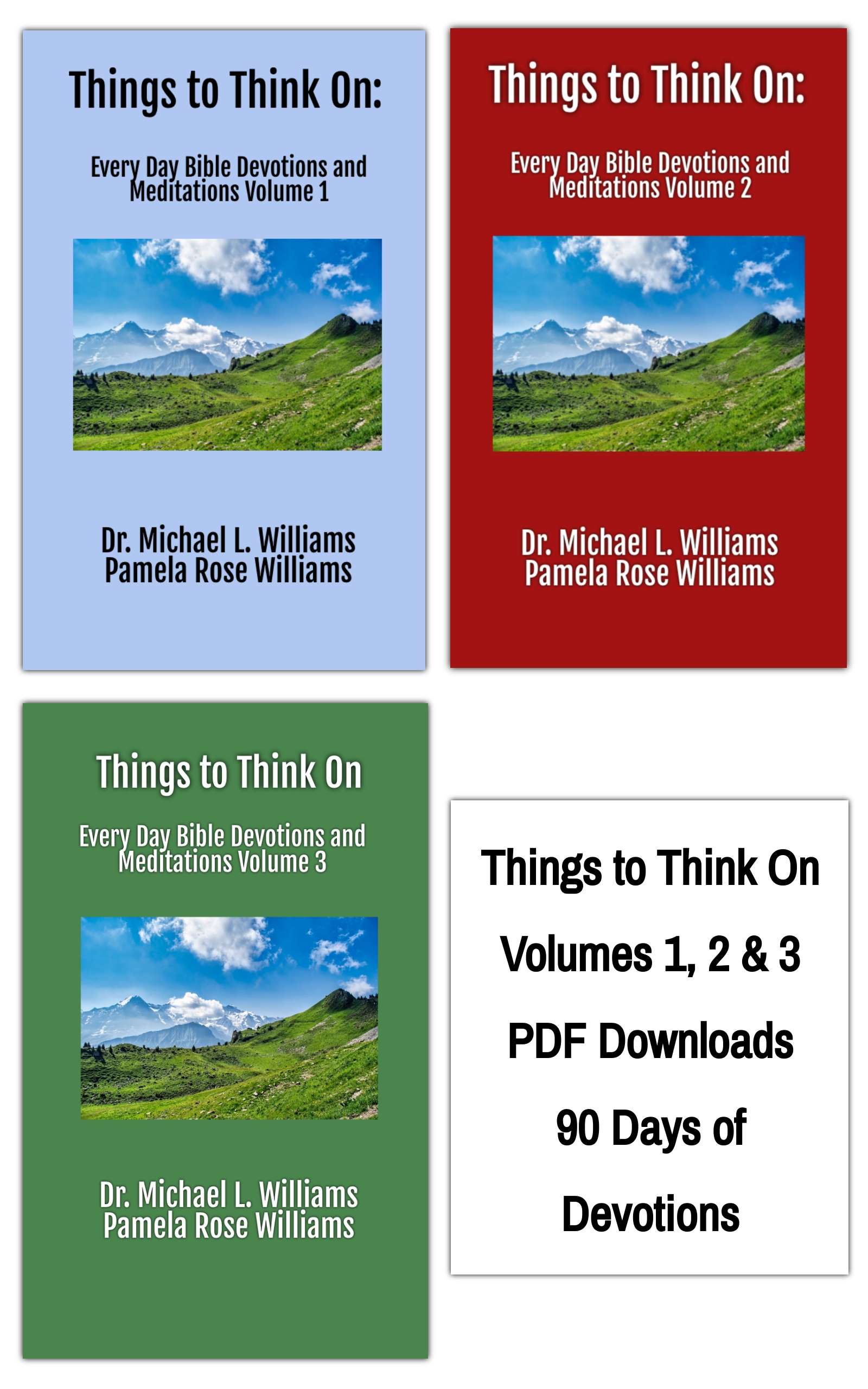 Things to Think On: Every Day Bible Devotions and Meditations Volumes 1, 2 & 3 PDF Download
