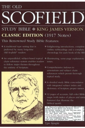 Bible - The Old Scofield Bible Classic Edition, KJV